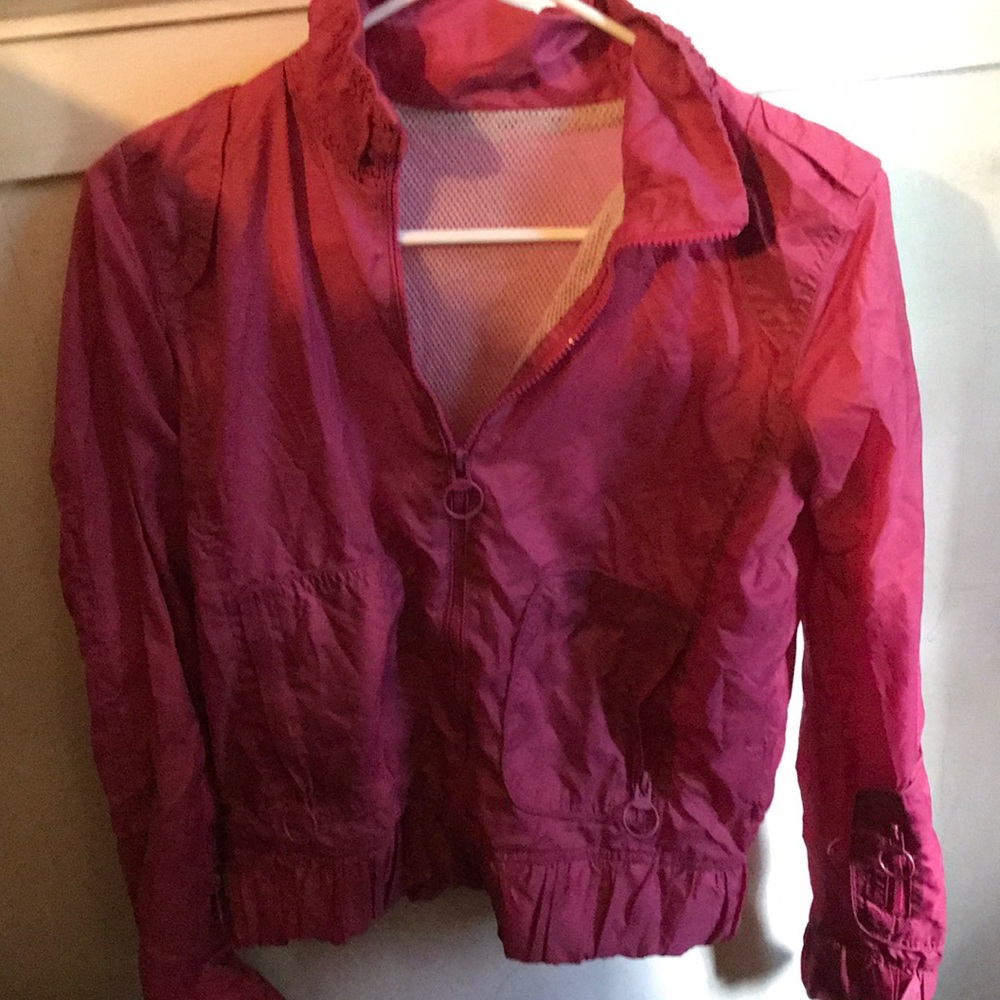 Cute Pink RainJacket Windbreaker